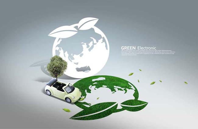 地球環(huán)保科技設(shè)計PSD素材