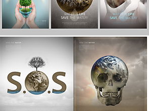 綠色科技，共植未來——環(huán)保公益廣告設計指南與素材分享